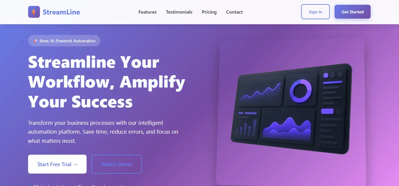 Web Design 2 - Screenshot A