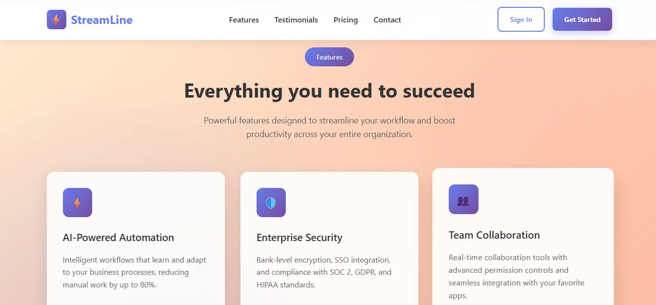 Web Design 2 - Screenshot B