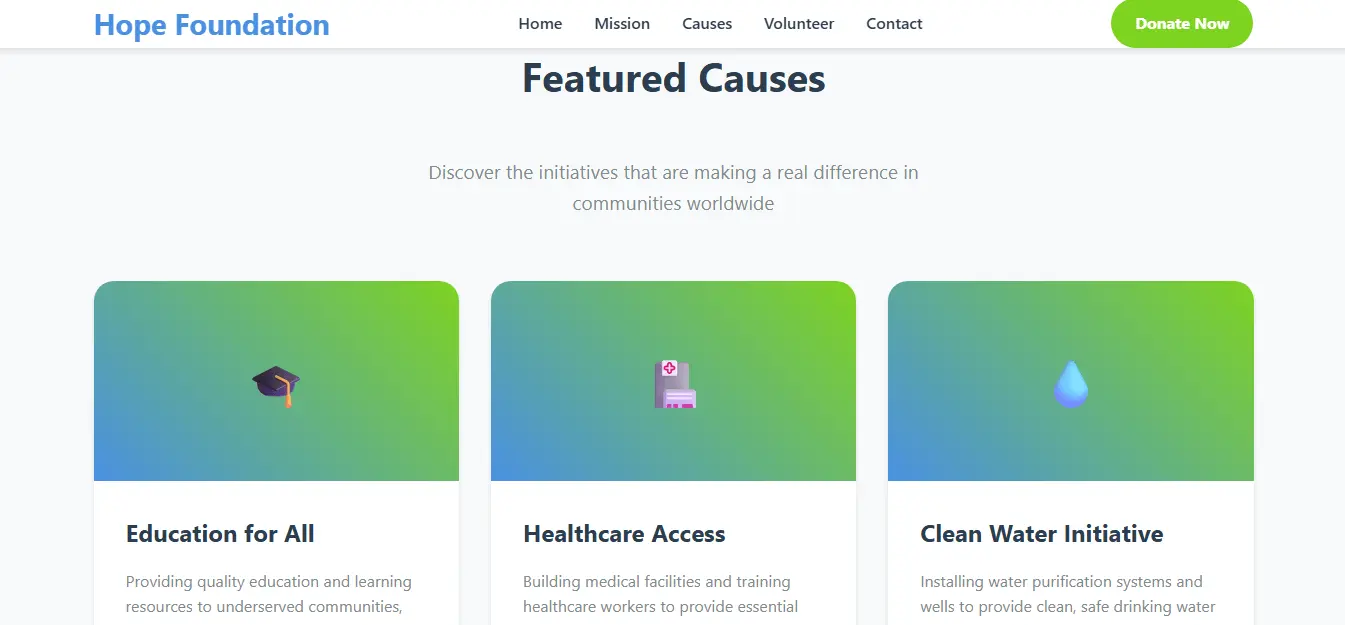 Web Design 3 - Screenshot B