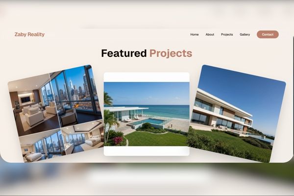 Zaby Reality – Luxury Real Estate Website
